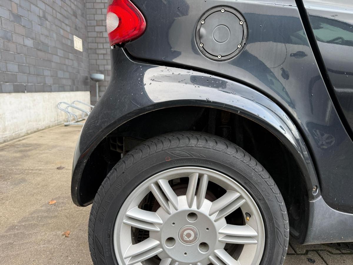 Smart ForTwo Cabrio 450 original Kotfl&uuml;gel hinten rechts EA4 Jack Black BJ03